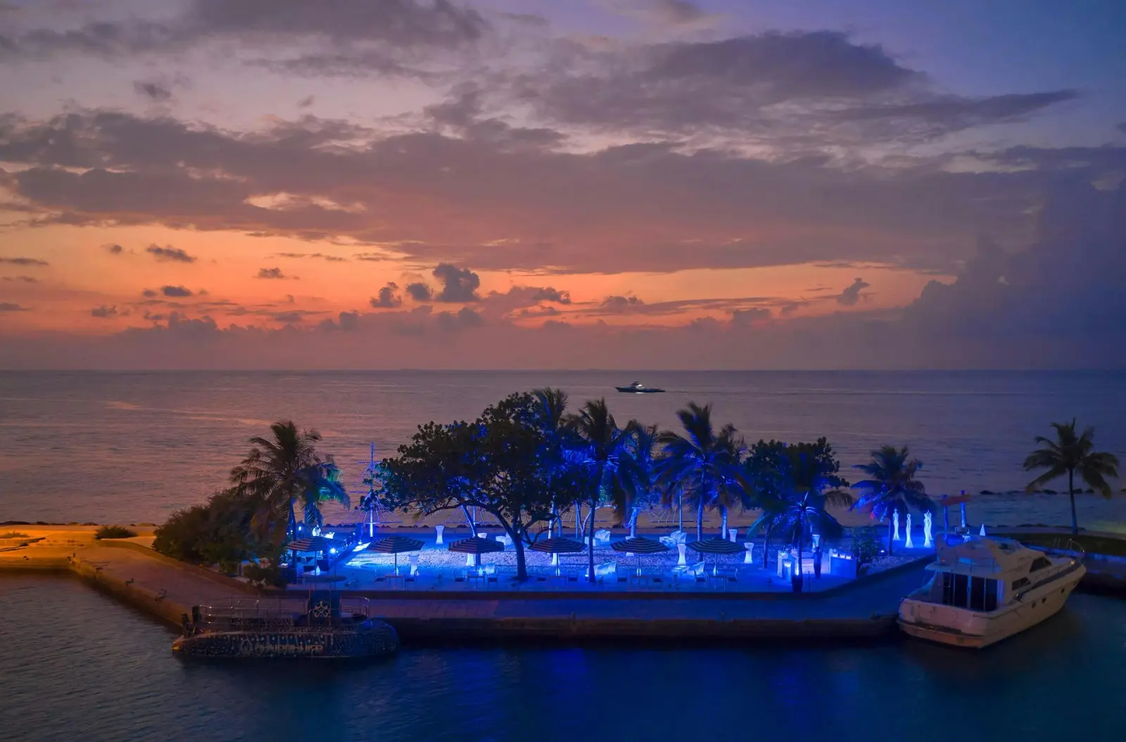 Villa Nautica Maldives is a stylish island retreat located in North Malé Atoll, offering a vibrant blend of luxury, relaxation, and adventure just minutes from Velana International Airport. Surrounded by turquoise lagoons, white sandy beaches, and stunning ocean views, the resort provides the perfect setting for couples, families, and travelers seeking a convenient yet unforgettable Maldivian escape.
Inspired by the elegance of a modern yachting lifestyle, Villa Nautica features contemporary accommodations, diverse dining experiences, exciting water sports, and exceptional hospitality. Guests can enjoy everything from snorkeling and diving to sunset cruises and wellness experiences, all while embracing the beauty and energy of island life.
Whether you're planning a romantic getaway, a family vacation, or a fun-filled tropical adventure, Villa Nautica Maldives offers a seamless combination of comfort, convenience, and authentic Maldivian charm.
