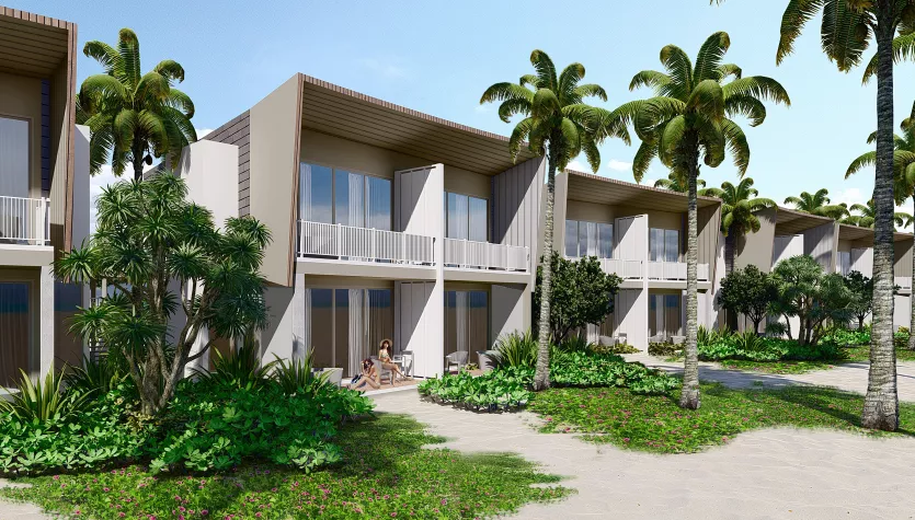 - Ideal for large families or groups - 196 square metre Four Bedroom Mirage Beach House - Provides a peaceful retreat after spending the day in the sun and sand - Modern amenities - Bunk beds for the kids - Complimentary WiFi - You just may consider extending your stay 