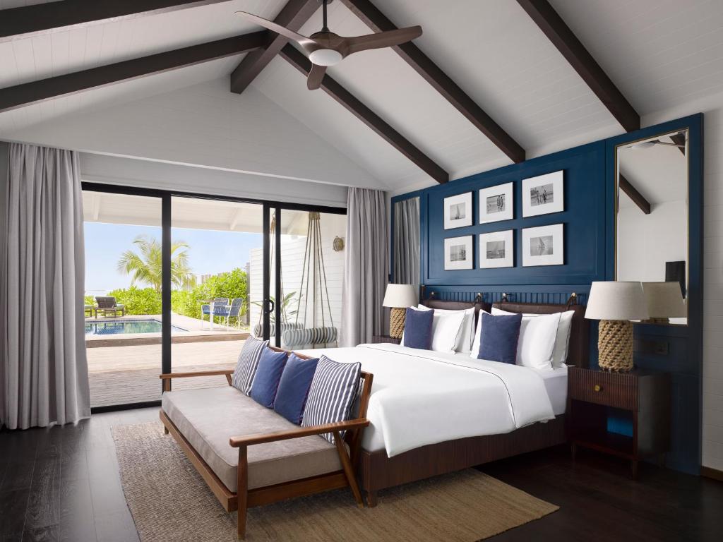- These rooms offer modern design and amenities with a view of the enchanting lagoons, a distinct Maldivian experience - Size: 150 - View: Ocean - Beds: Double Bed + Sofa Bed - Max Occupancy: 3