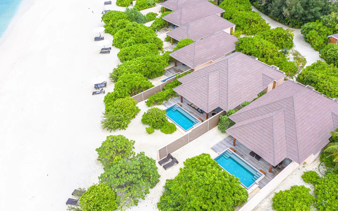 - Occupancy: 6 persons - Villa size: 276.8 m² - Bathroom amenities - Bathtub - Cable/Satellite Television - Private Pool - Sunbed - Safe - Seating Area with Sofa/chair - Stocked Minibar - Coffee/Tea maker - Television - Terrace - Wireless Internet Connection