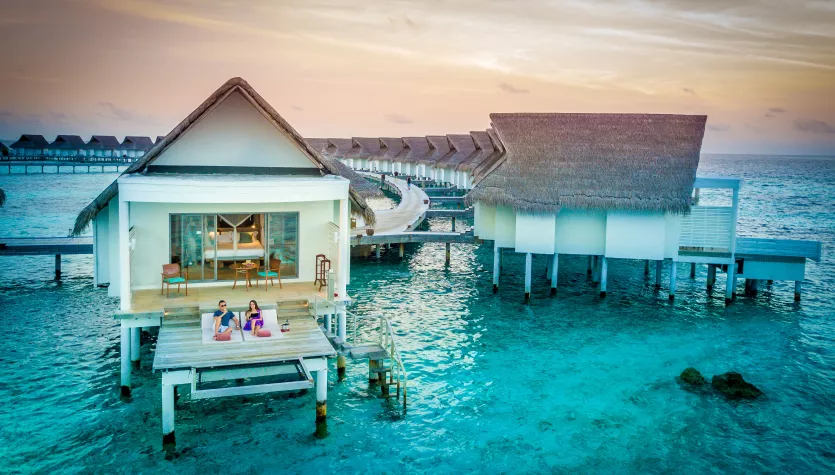 - Studded throughout the shoreline, each of the Reethi Muraka Overwater Villa offers