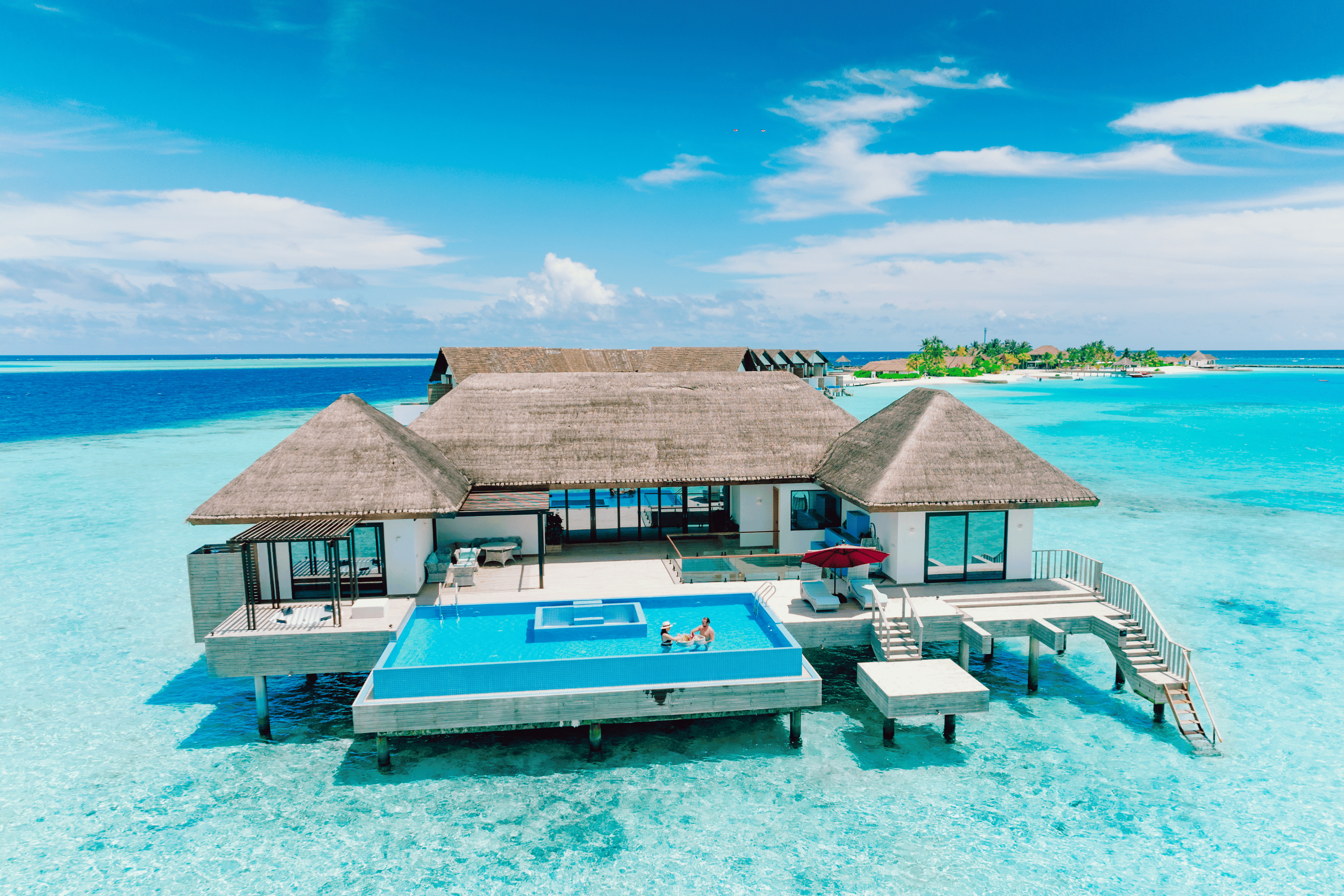 - 4 Person Guests - 119 sqm Size - Ocean View, Sea View