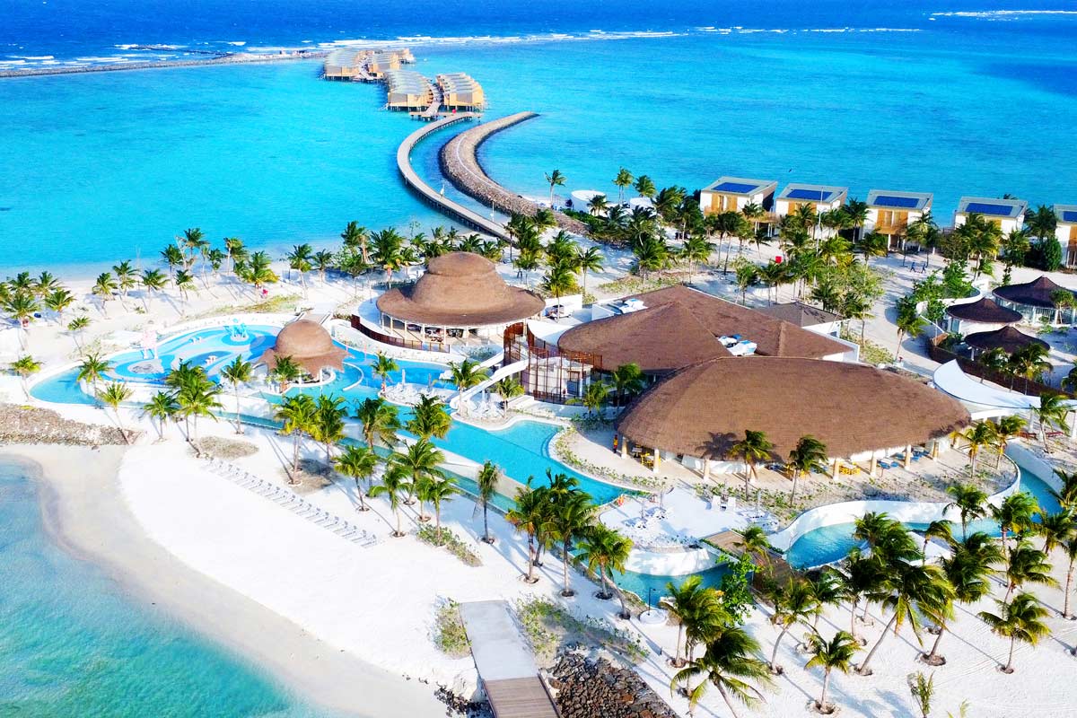 Centara Mirage Lagoon Maldives is a vibrant family-focused resort inspired by an enchanting underwater world theme. Located within The Atollia by Centara in North Malé Atoll, the resort is designed to create unforgettable experiences for families, couples, and groups seeking both relaxation and adventure.
The resort features a stunning lagoon, a lazy river, water play areas, kids' facilities, and a variety of recreational activities, making it one of the best family-friendly resorts in the Maldives. Combining modern comfort, playful design, and warm Thai hospitality, Centara Mirage offers the perfect balance between fun-filled days and relaxing island escapes.
Guests can also enjoy access to selected facilities and experiences within The Atollia by Centara, creating an even more diverse holiday experience.